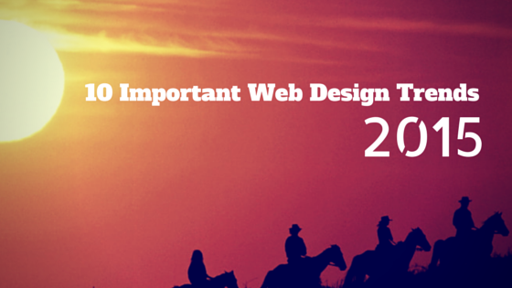 10 Important Web Design Trends