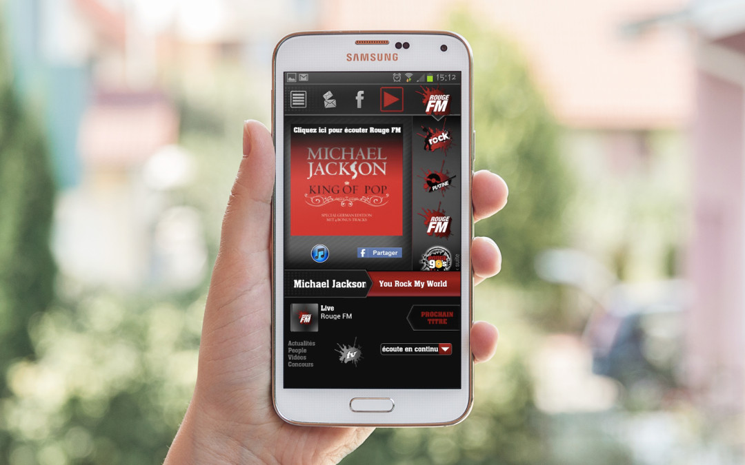 RougeFm App (Android)